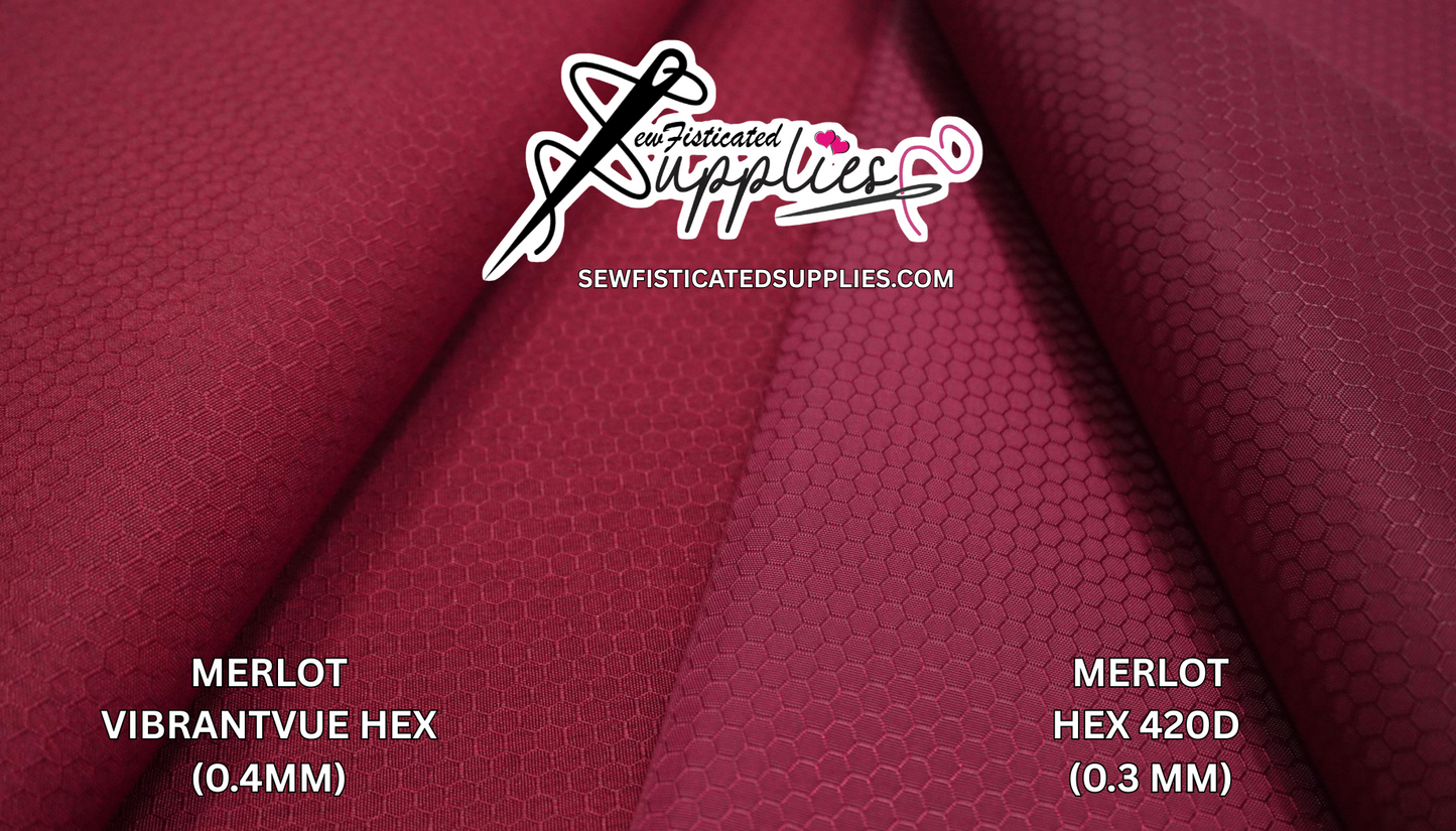 420D Hexagon - Merlot