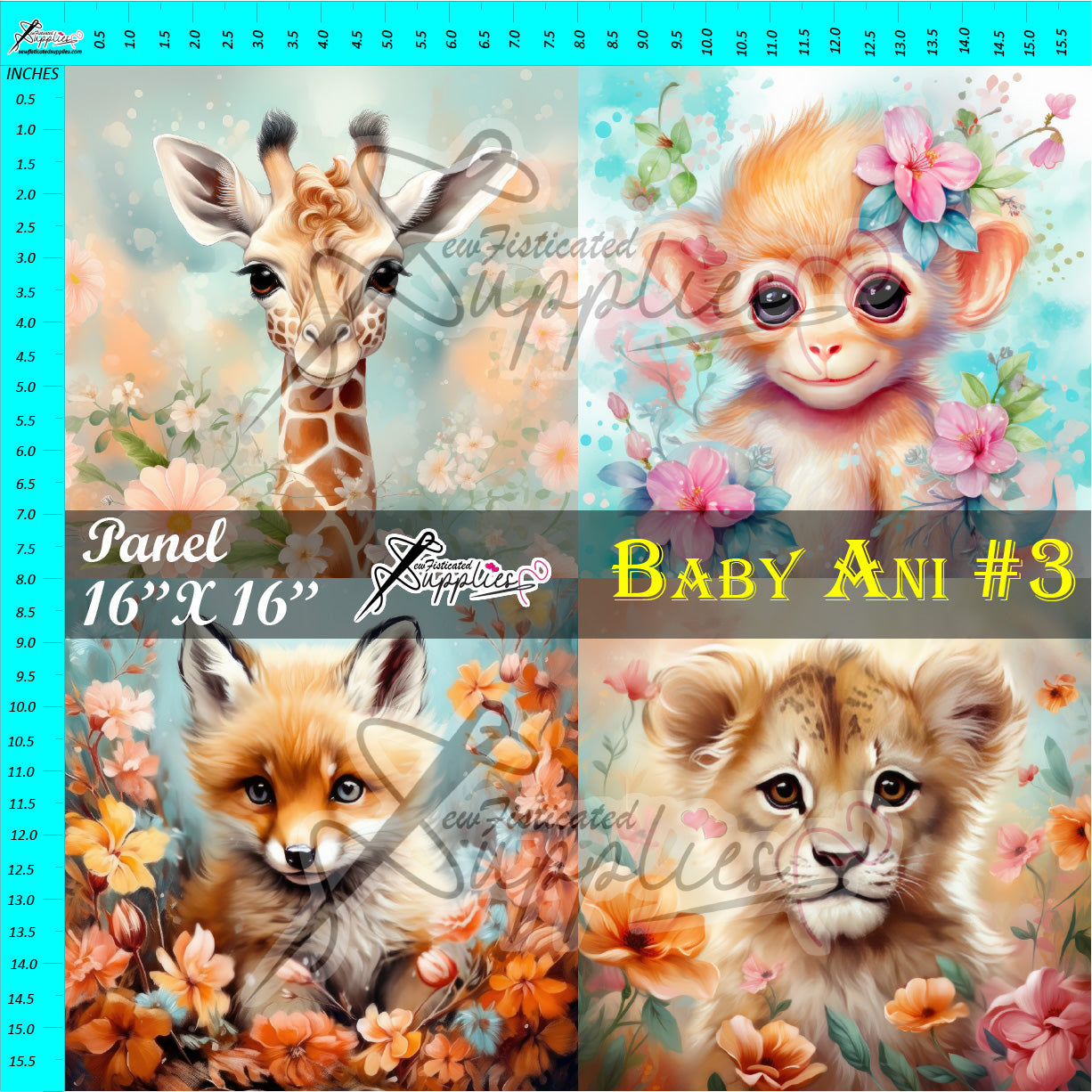 Baby Ani - 4 Panel Prints