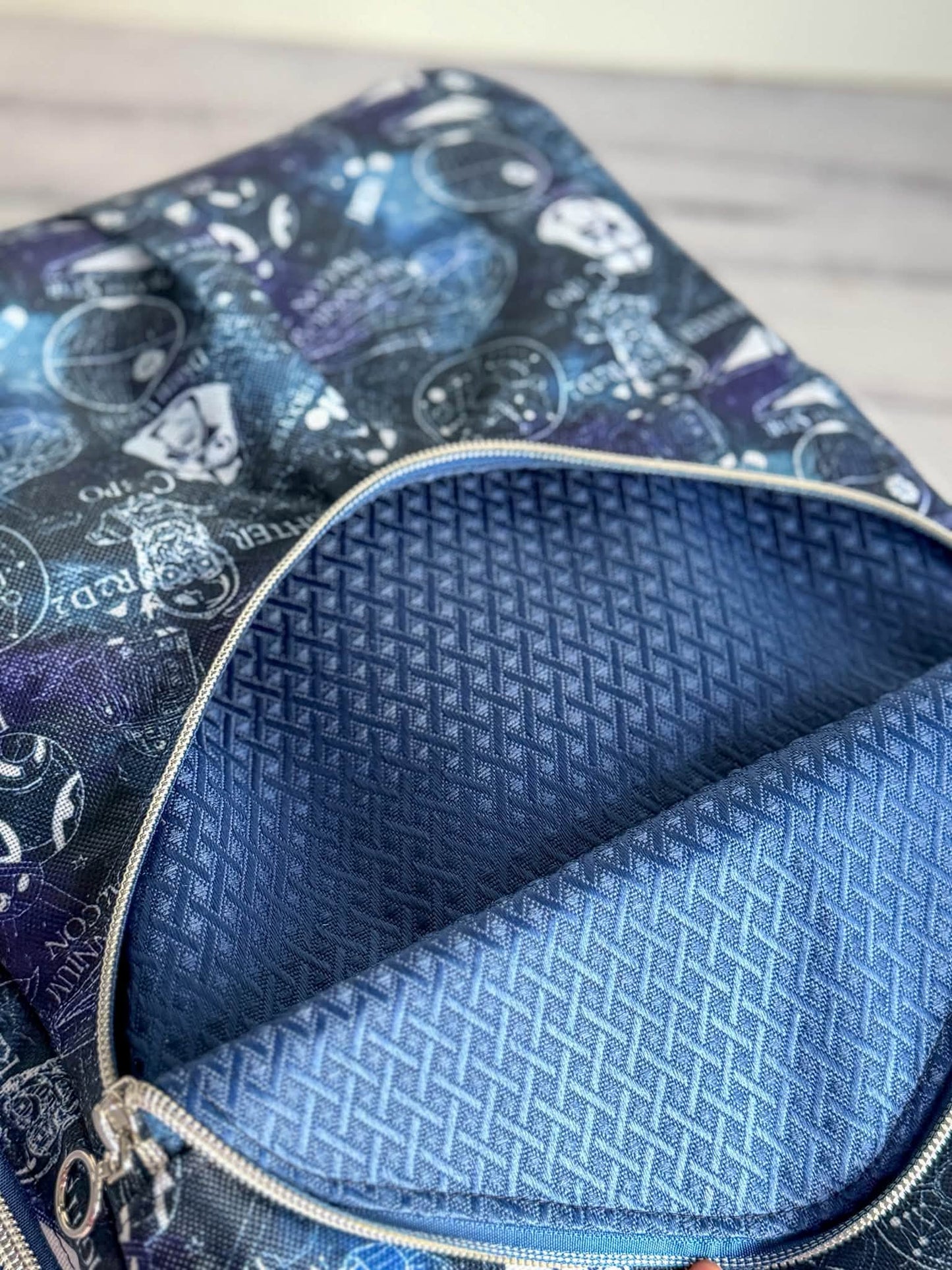 Diamond Weave Embossed Canvas - #7 AMETHYST PURPLE