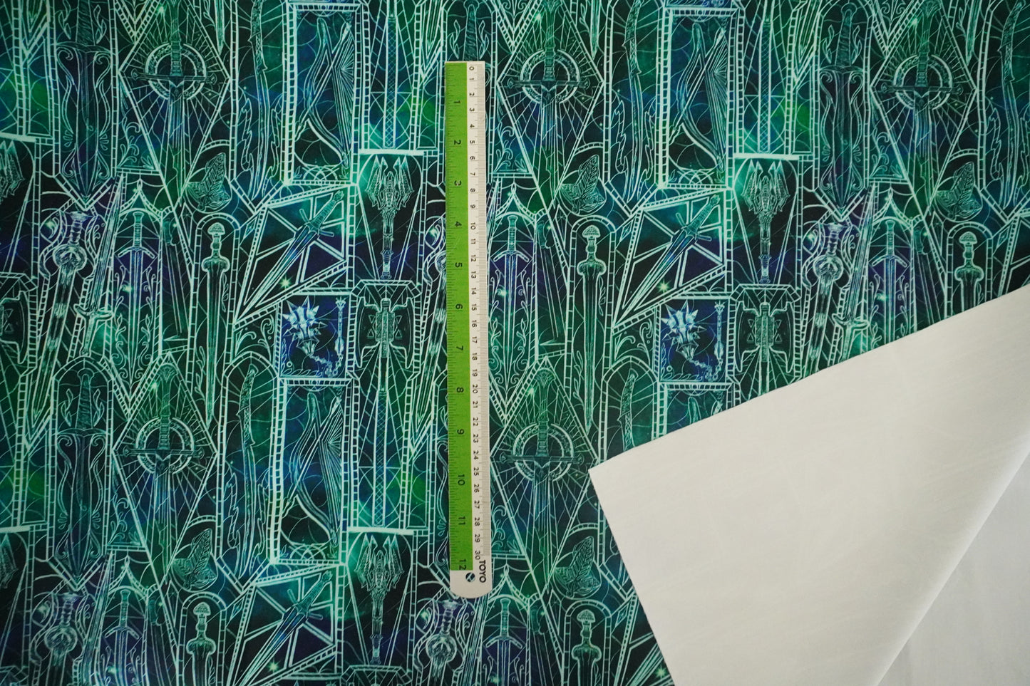 ENCHANTED REALMS - CATHEDRAL LACE VERDANT