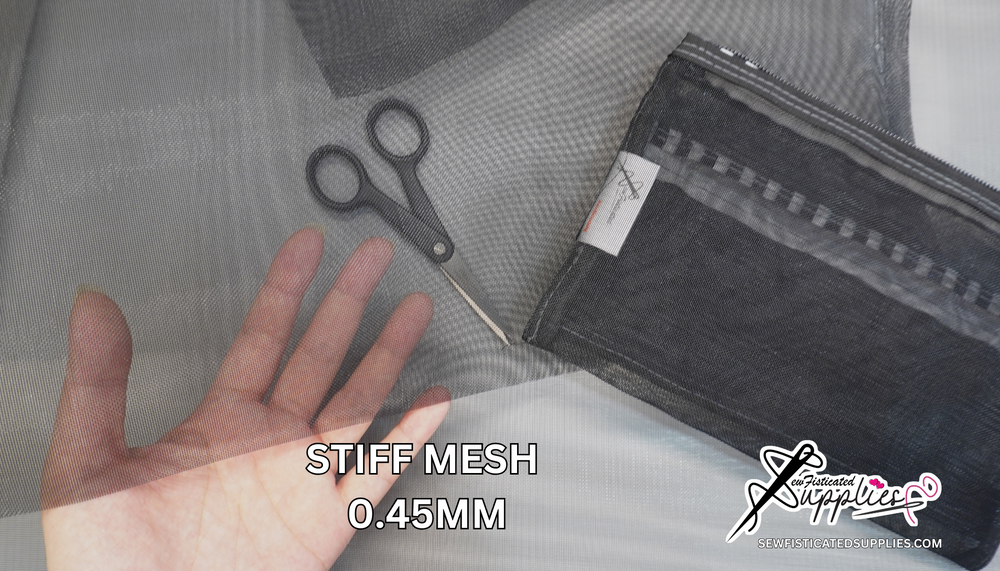 Stiff Mesh - Solid colors