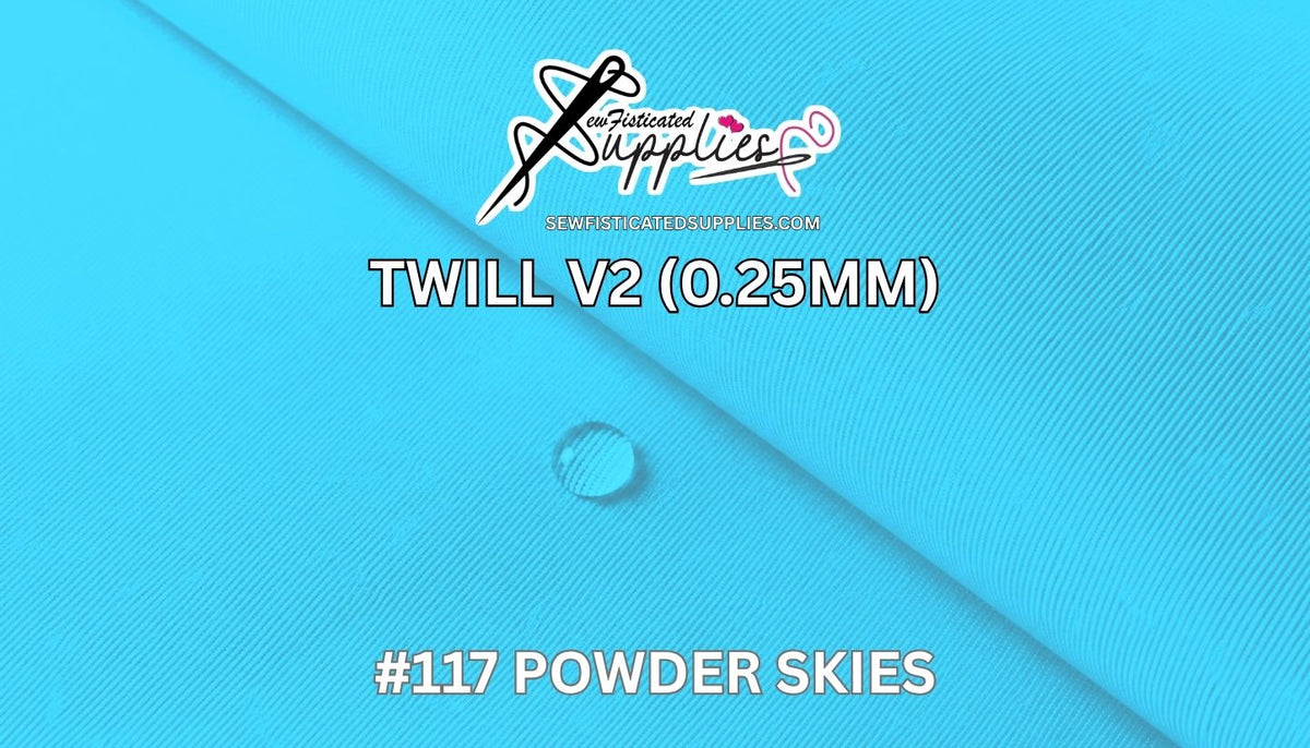 Sewfisticated Twill V2 - #117 Powder Skies