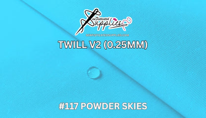 Sewfisticated Twill V2 - #117 Powder Skies