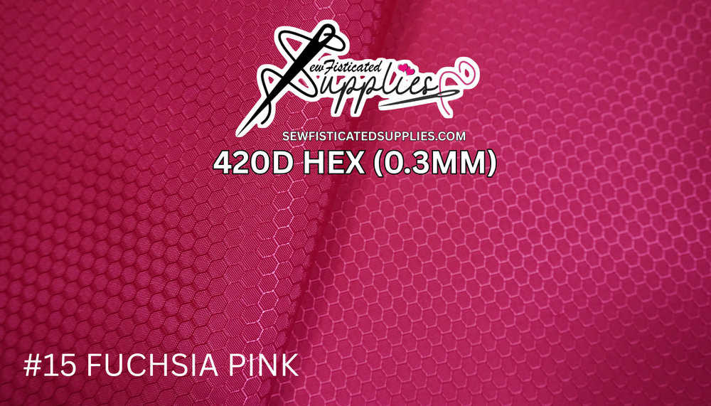420D Hexagon - Fuchsia Pink