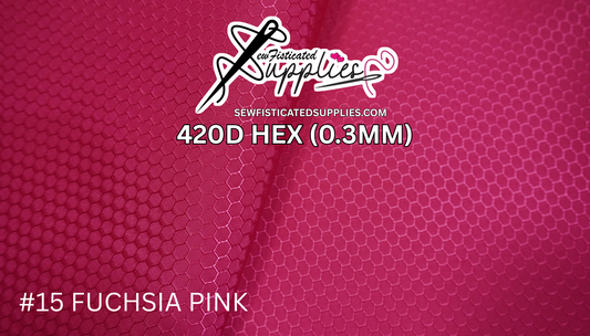 420D Hexagon - Fuchsia Pink