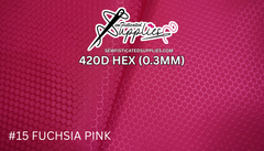 420D Hexagon - Fuchsia Pink