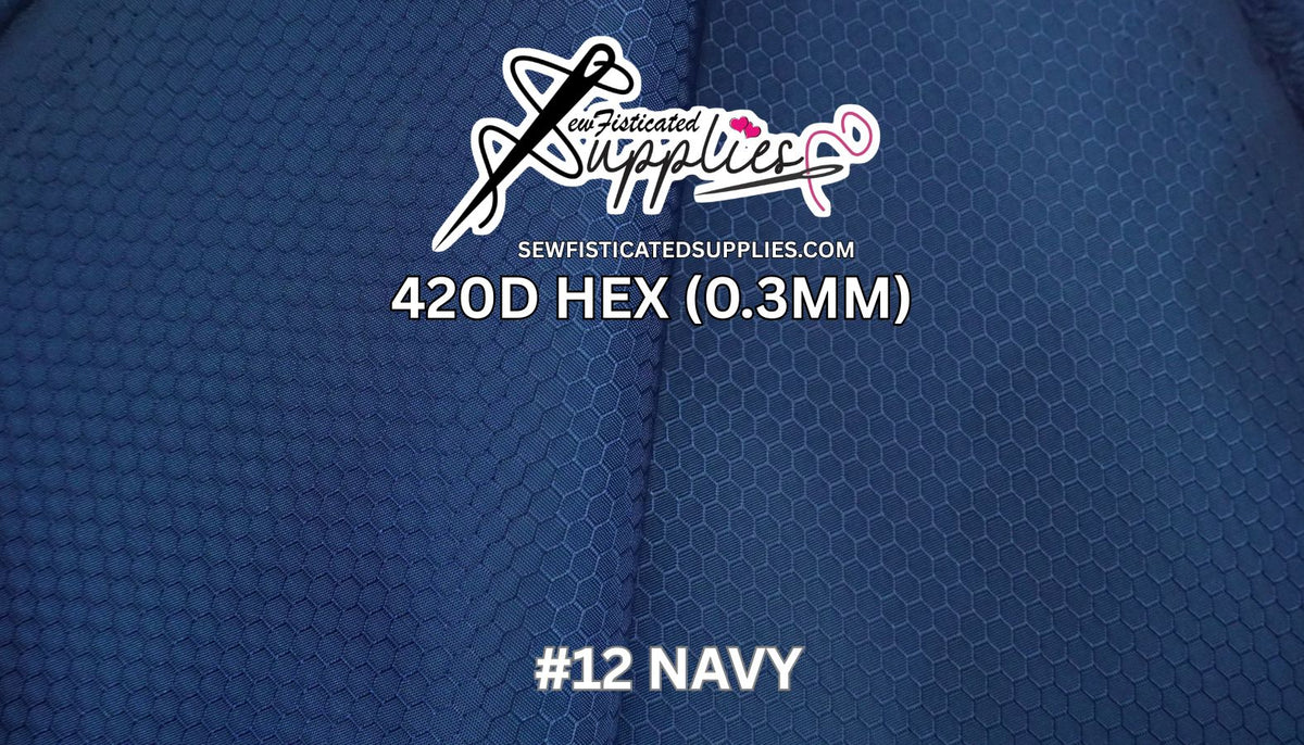 420D Hexagon - Navy