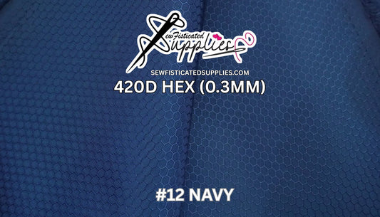 420D Hexagon - Navy