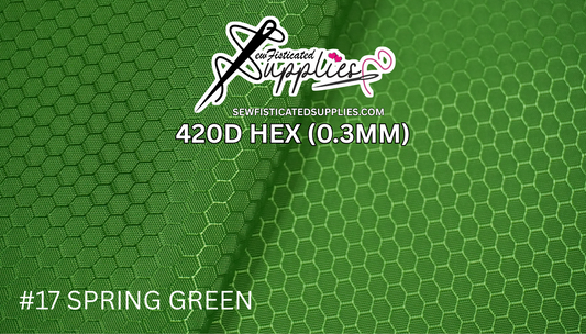 420D Hexagon - Spring Green