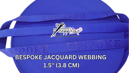 Debossed Jacquard Webbing - per yard
