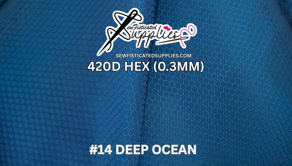 420D Hexagon - Deep Ocean