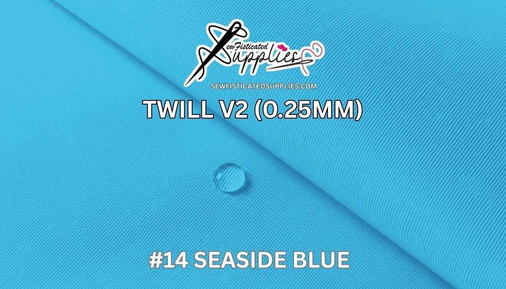 Sewfisticated Twill V2 - #14 Seaside Blue