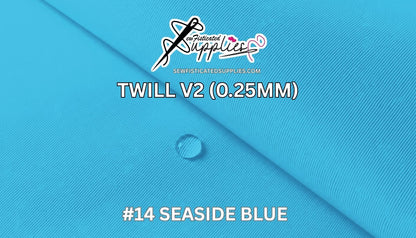 Sewfisticated Twill V2 - #14 Seaside Blue