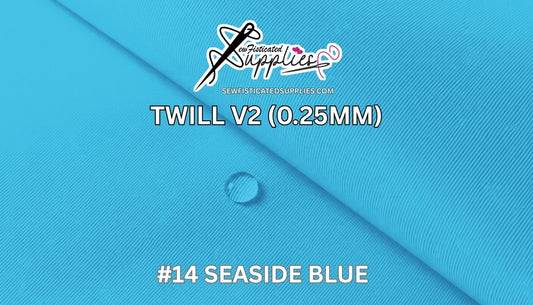 Sewfisticated Twill V2 - #14 Seaside Blue