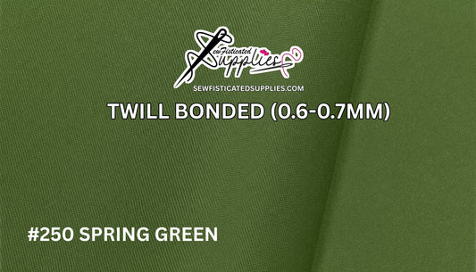 Twill Bonded - SPRING GREEN