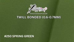 Twill Bonded - SPRING GREEN
