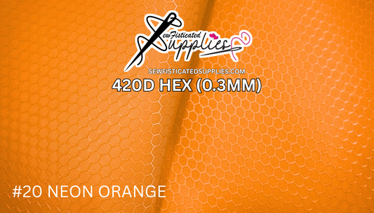 420D Hexagon - Neon Orange