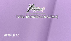 Twill Bonded - LILAC