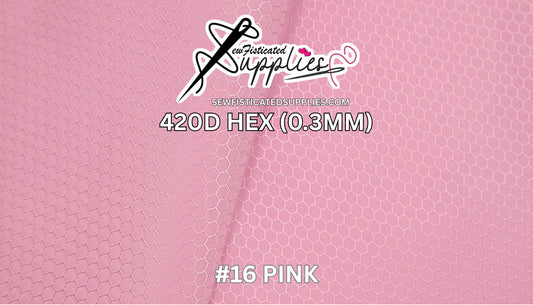 420D Hexagon - Pink