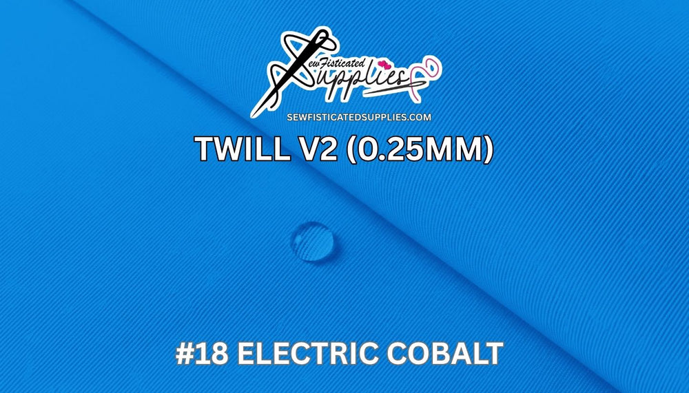Sewfisticated Twill V2 - #18 Electric Cobalt