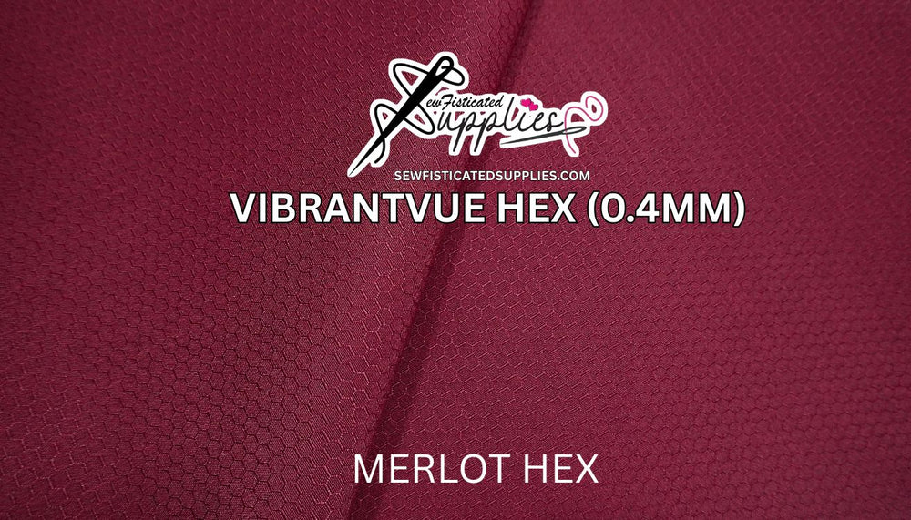 VibrantVue Hexagon - Merlot