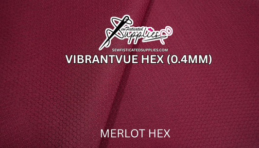 VibrantVue Hexagon - Merlot