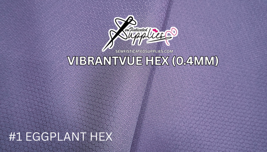 VibrantVue Hexagon - Eggplant