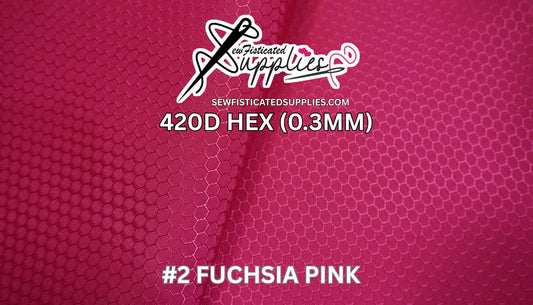 420D Hexagon - Fuchsia Pink