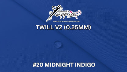 Sewfisticated Twill V2 - #20 Midnight Indigo