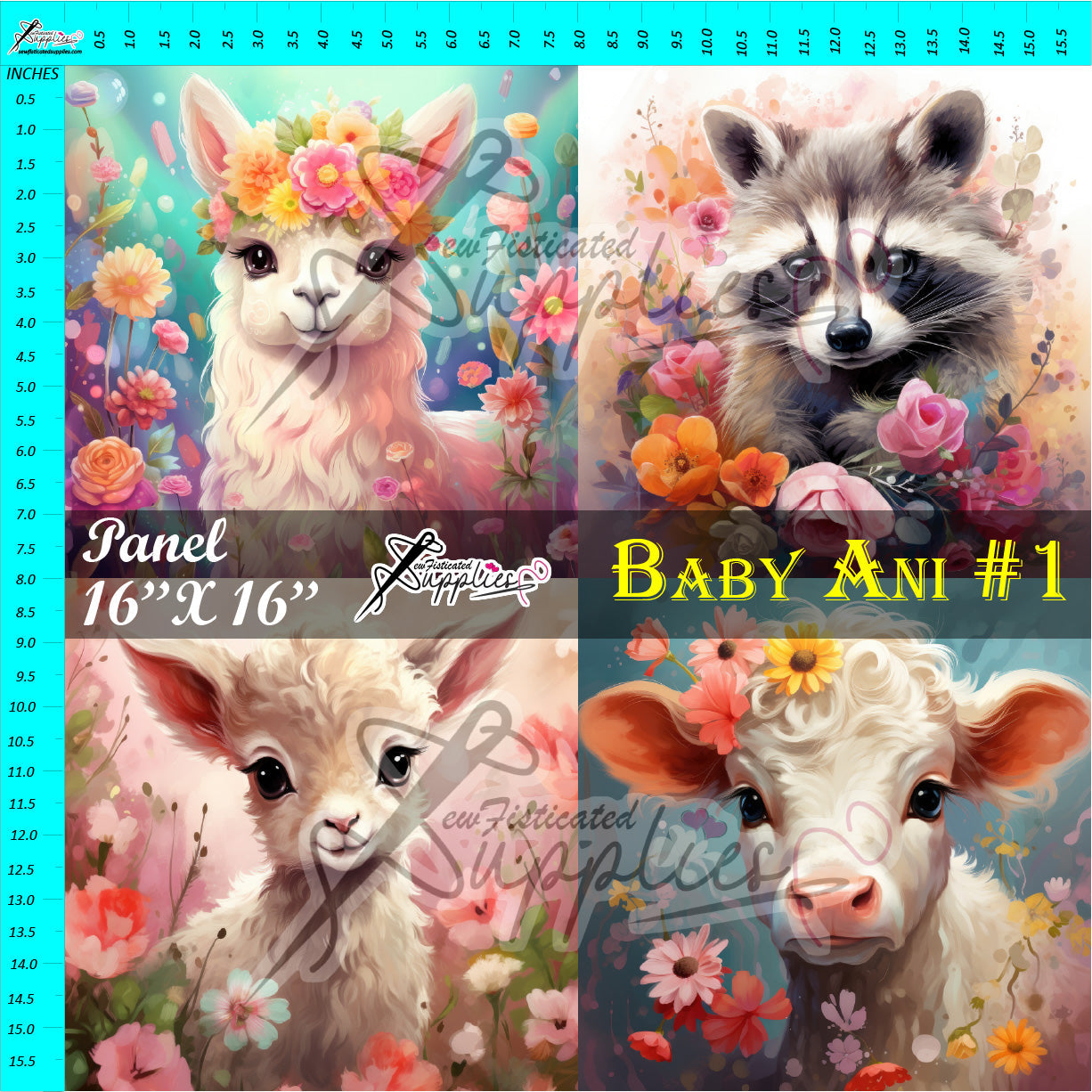 Baby Ani - 4 Panel Prints
