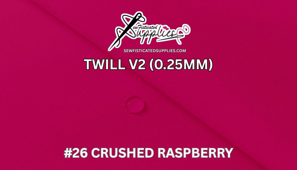 Sewfisticated Twill V2 - #26 Crushed Raspberry