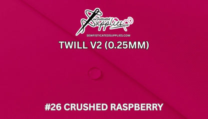 Sewfisticated Twill V2 - #26 Crushed Raspberry