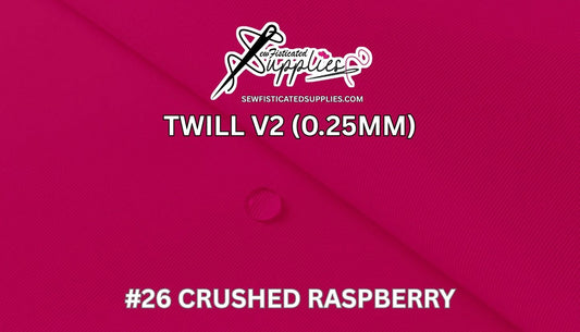 Sewfisticated Twill V2 - #26 Crushed Raspberry