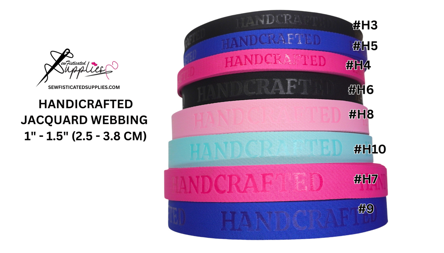 Debossed Jacquard Webbing - per yard