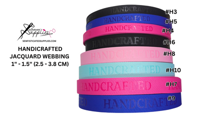 Debossed Jacquard Webbing - per yard
