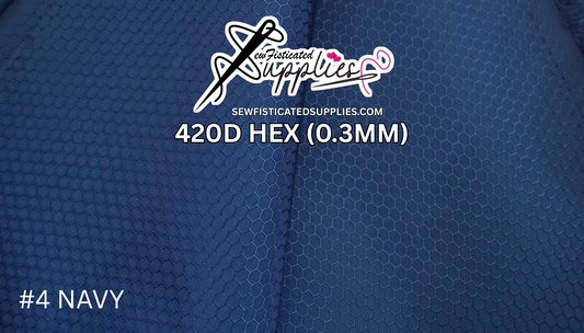 420D Hexagon - Navy