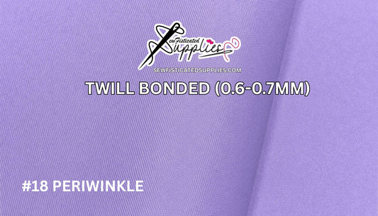 Twill Bonded - PERIWINKLE