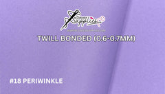 Twill Bonded - PERIWINKLE