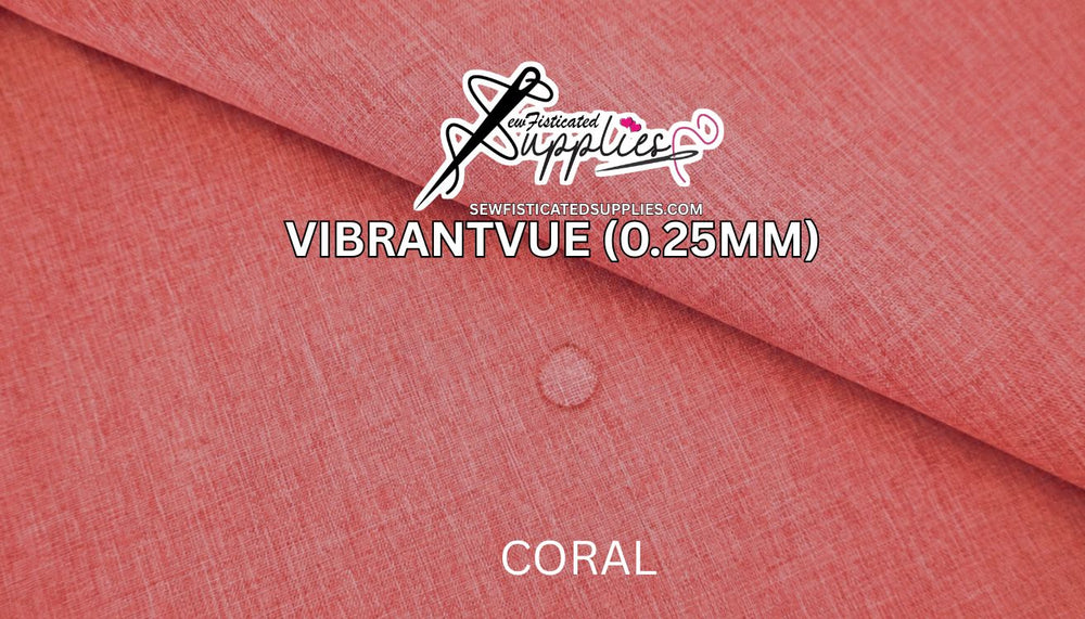VibrantVue Canvas - CORAL
