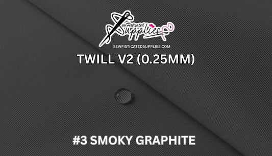Sewfisticated Twill V2 - #3 Smoky Graphite