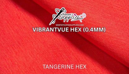 VibrantVue Hexagon - Tangerine