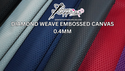 Diamond Weave Embossed Canvas