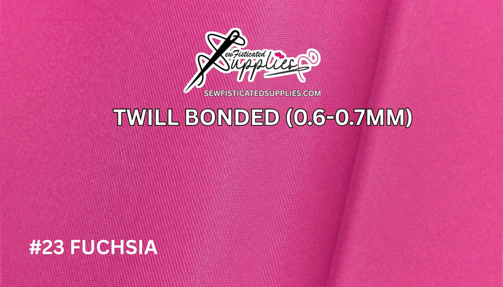 Twill Bonded - FUCHSIA