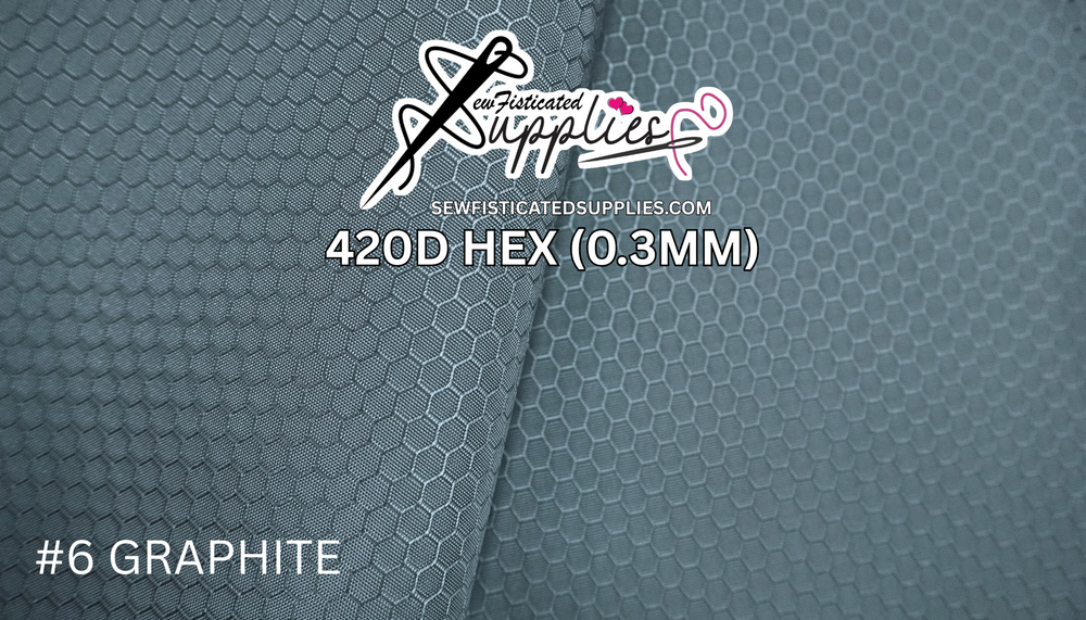 420D Hexagon - Graphite