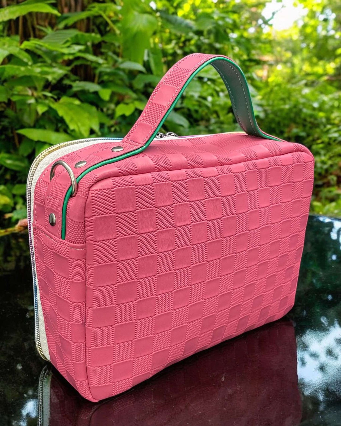 Checkerboard Faux Leather (NEW)