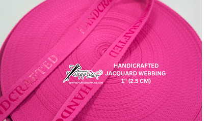 Debossed Jacquard Webbing - per yard