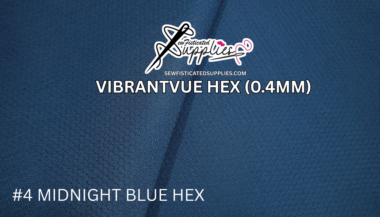VibrantVue Hexagon - Midnight Blue