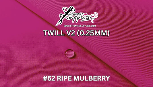 Sewfisticated Twill V2 - #52 Ripe Mulberry
