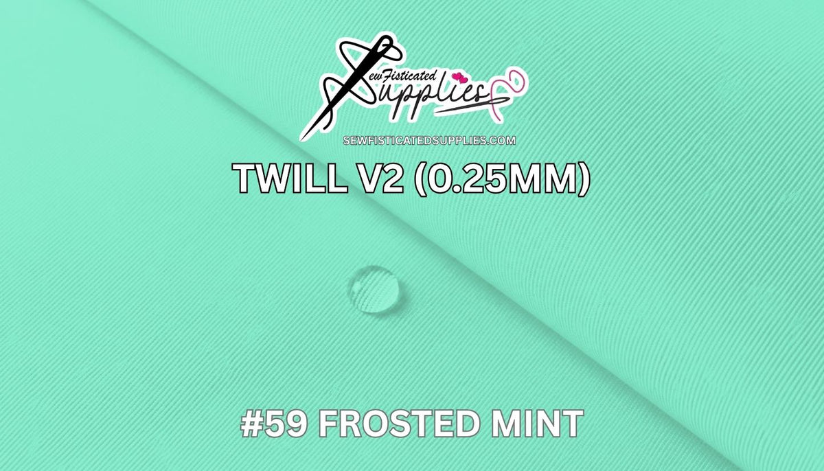 Sewfisticated Twill V2 - #59 Frosted Mint