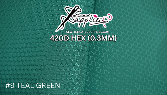 420D Hexagon - Teal Green